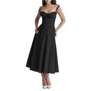 Bustier Midriff Waist Shaper Dress